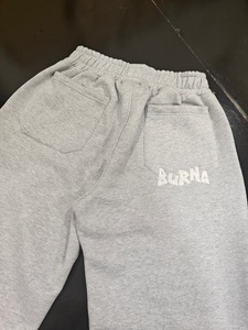 Loshaypappay Pantalones de chándal básicos de pierna recta para hombre, de gran tamaño, personalizados, con corte acampanado de lona, 100% algodón, ¡los más vendidos! - Product Image 6