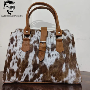 Bolso Tote de Cuero Vacuno UNBRIDLEDS INDUSTRY, Estilo Bohemio, Anti-Robo, con Impresión de Logotipo Personalizado, para Todas las Temporadas - Product Image 4