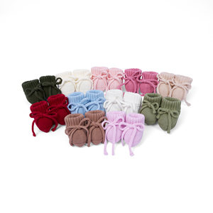 Botitas de invierno para bebé, ecológicas, 100% algodón, OEM/ODM, calcetines casuales de punto estándar, 0-3 meses, Vietnam, color personalizado, soporte para aguja - Product Image 6