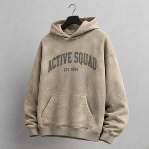 Sweat-shirt à capuche unisexe Active Squad, coupe classique, col rond, en flanelle, imperméable, coupe-vent, respirant, fermeture éclair, décontracté, hiver - Product Image 6