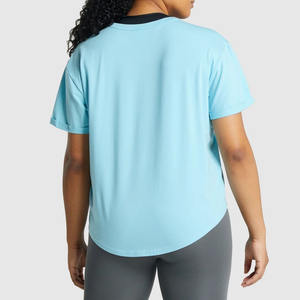 T-shirt à prix abordable, coupe classique, style moderne décontracté, tendance, confortable, manches courtes, streetwear, mode, look chic OEM 2026 - Product Image 2