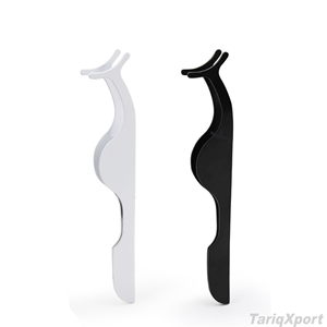 Pince à cils personnalisée en acier inoxydable avec logo imprimé, faible MOQ - Product Image 4