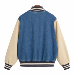 Chaqueta Universitaria Clásica para Hombre ARTIZ INTERNATIONAL, 100% Poliéster, Resistente al Viento, Ecológica, con Logotipo Frontal, Estilo Urbano, Venta al Por Mayor - Product Image 4