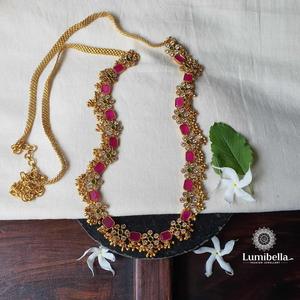 18K Gold Plated Pearl Hip Chain Body Jewelry for Wedding - Product Image 1