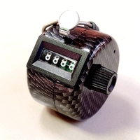 Compteur manuel portable à 4 chiffres, en alliage de zinc et plastique, léger, durable, avec logo personnalisé, pour le sport et le divertissement