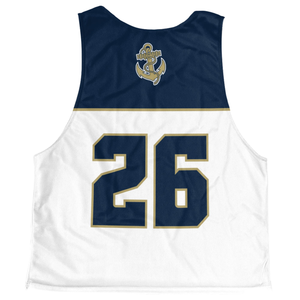 Chalecos Deportivos Reversibles de Doble Capa de Malla para Práctica de Lacrosse para Hombre, con Logotipo Personalizado OEM, Fabricados en Fábrica - Product Image 4