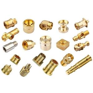 Componentes de latón torneados por CNC, piezas industriales mecanizadas con precisión, ejes, bujes, espaciadores, conectores para accesorios de tuberías de gas - Product Image 5