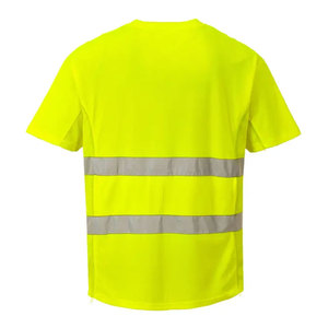 Men's High Quality Comfortable Construction Reflective Strips T-Shirts Summer Short Sleeve Reflective Safety Clothing T-Shirts - Product Image 2
