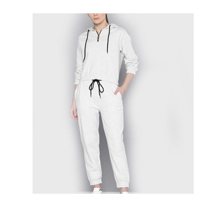 Survêtement unisexe personnalisé avec logo, décontracté, athlétique, respirant, léger, à taille élastique, avec fermeture éclair intégrale, motif écossais, pour le printemps - Product Image 3
