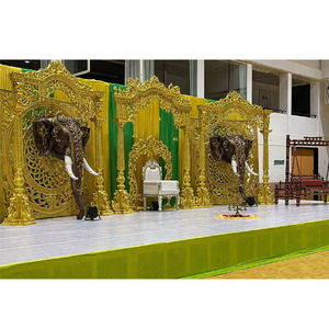 Arco de Fibra de Vidrio para Bodas Tamilas, Color Vibrante Personalizado, Decoración Duradera para Escenarios de Ceremonias y Recepciones, Fábrica en EE. UU. - Product Image 1
