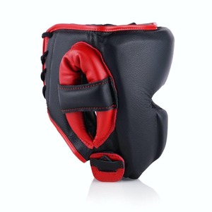 Protège-tête de boxe sur mesure OEM, fabriqué en cuir de vachette 100% véritable, avec couleurs personnalisées, pour l'entraînement aux arts martiaux pour adultes - Product Image 6