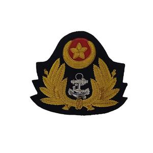 Mejor parche bordado artesanal de bullion sobre fieltro negro, insignia bordada para blazer, hecho a mano en Estados Unidos, tela de sarga de moda 2026 - Product Image 5