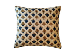 Funda de cojín de algodón estampada a mano estilo bohemio, suave, de lino, para sofá, cama, tejida, producto a granel, almohada para el hogar - Product Image 5