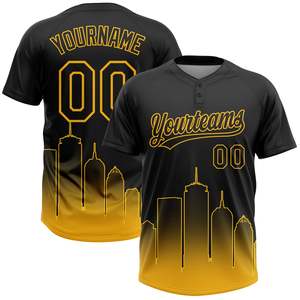 Camiseta de Béisbol Personalizada Yourteams Splendid Apparel, Impresión por Transferencia de Calor, 100% Poliéster, Diseño Agrietado en Blanco y Negro, Manga Corta - Product Image 4