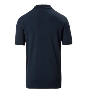 Vente directe usine – T-shirt polo homme à manches courtes, séchage rapide, couleur unie, col boutonné, logo imprimé, tricoté, vierge, personnalisable - Product Image 3