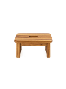 Modern Wooden Low feet <b>Stool</b> with Handle Minimalist Design Stable Legs for Dining Room Home Furniture side pool - Product Image 1