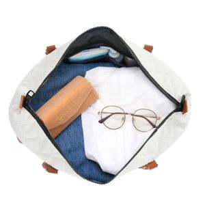 4 pezzi durevole ABS Set borsa da viaggio marrone avorio con Spinner a 360 gradi adatto Set valigia per il trasporto - Product Image 6