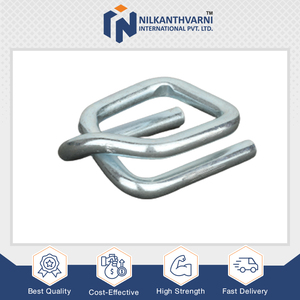 Proveedor Profesional de Hebillas de Alambre Galvanizado con Recubrimiento de Zinc Plateado Hechas en India de 13-40 mm para Correas de Cordón Compuesto de Poliéster - Product Image 6