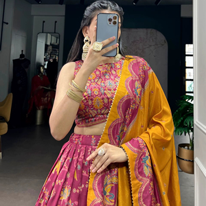 Lehnga Choli de Diseño Hermoso para Novias, Ideal para Bodas y Fiestas, Compre Directamente del Fabricante Indio - Product Image 1