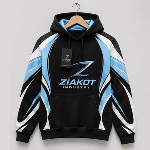 Sweat-shirt à capuche en molleton personnalisé, vente en gros, pull épais, sweat-shirt à logo personnalisé, ZIAKOT INDUSTRY, fabricant pakistanais - Product Image 1