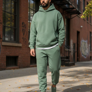 Men Hoodie Tracksuit <b>Set</b> Custom Logo Sweatshirt <b>Jogger</b> <b>Set</b> Casual Streetwear 2 Piece Tracksuit Cotton Fleece <b>Set</b> - Product Image 6