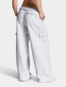 2026 Customized Wholesale Breathable Women Elastic Waist Jogger Pants Fleece Cotton Sweatpants Hot Sale Custom Logo OEM - Product Image 4