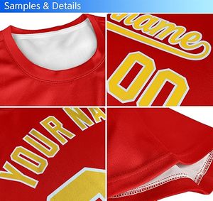 OEM Custom Sublimated Sports T Shirt Jersey Crew Neck Lightweight Athletic Apparel for Competitive Team Use - Product Image 5