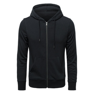 Sudadera con capucha gris para hombre, diseño Lestest, sudadera con capucha gruesa 100% algodón, forro polar, tipo pullover - Product Image 2