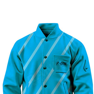 Low Price Winter Jacket Best Selling Men Letterman Jacket Breathable Letterman Jacket <b>Covered</b> <b>Button</b> Letterman Jacket - Product Image 3