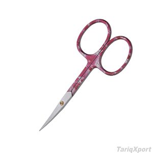 Tijeras para Cutículas Curvas de Acero Inoxidable, Rectas y Afiladas, Personalizadas, Cómodas para Mano Derecha, Profesionales - Product Image 2