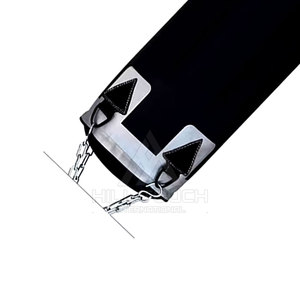 Sac de boxe en cuir PU, sac de frappe de haute qualité avec logo personnalisé, sacs de frappe de qualité supérieure - Product Image 3