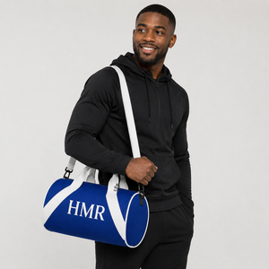 Sacs de voyage et de sport légers en polyester imperméable bleu et blanc pour la franc-maçonnerie, les confréries et les sororités - Tenues et insignes maçonniques - Product Image 3