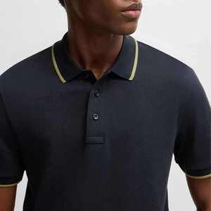 Nuevo diseño de camiseta polo de manga corta, antiarrugas, cómoda, informal, para hombre. - Product Image 4
