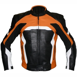 Men's Black Red <b>White</b> Leather Motorcycle <b>Jacket</b> Windproof Zipper Closure Stand Collar Moto <b>Biker</b> Style Autumn Wear - Product Image 5