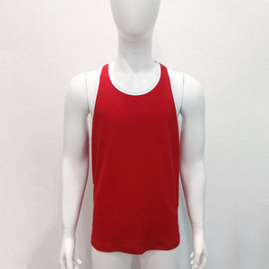 เสื้อกล้ามผู้ชายสำหรับฤดูร้อน ผ้าฝ้าย 100% ทรงหลวม ไม่มีแขน รับผลิตตามสั่ง พร้อมสกรีนโลโก้ด้านหน้า ระบายอากาศได้ดี แห้งเร็ว ขายส่งจากโรงงาน - Product Image 5