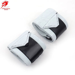 <b>Elite</b> Performance Wrist <b>Straps</b> Heavy Duty Cotton Weave Secure Grip Comfort Enhanced Stability For Workout And Strength Sessions - Product Image 2