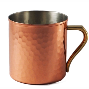Custom Logo <b>Moscow</b> <b>Mule</b> Pure Copper Mug Handcrafted Hammered Copper <b>Cup</b> Metal Beer Mug Cocktail Drinkware Bar Accessories Mugs - Product Image 4