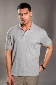 Polo en piqué Heather Micah Corp – Vente en gros, logo personnalisé, coton respirant, coupe ajustée pour homme 2026 - Product Image 2