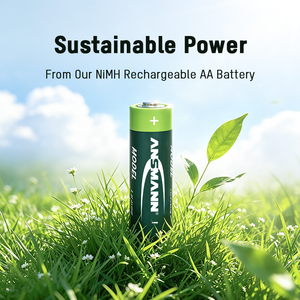 Pilas Recargables Sin Mercurio ANSMANN NIMH 1.2V <span class=keywords><strong>800mAh</strong></span>, Pilas AA Pequeñas - Product Image 5