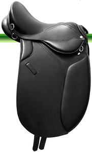 Sillín de caballo de salto inglés personalizable de alta calidad, asiento de cuero suave y rodillera de estilo occidental para montar a caballo - Product Image 3