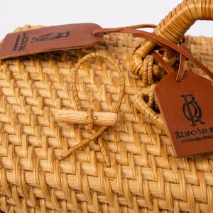 High-quality Bamboo Briefcase Handmade Woven Eco-Friendly Waterproof 4-5L Capacity Luggage Unique Design Mini Carry-on - Product Image 5