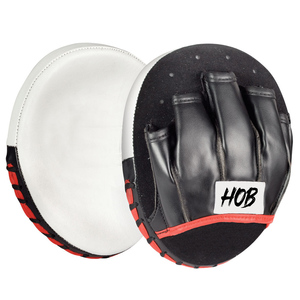 Guantes de boxeo Focus Mitts de cuero de alta calidad, personalizables, para adultos y jóvenes, uso en interiores y exteriores, venta al por mayor. - Product Image 4