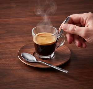 Ensemble de cuillères à glace en acier inoxydable, ustensiles simples et modernes à long manche pour crème glacée, desserts, boissons, utilisation à la maison, en cuisine et au restaurant - Product Image 6