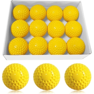 Balles à fossettes personnalisées et durables pour l'entraînement sportif, balles de cricket et de baseball, fournisseur en gros, balle d'entraînement à fossettes écologique - Product Image 1
