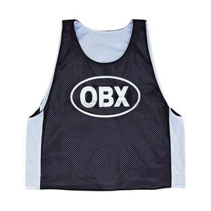 เสื้อพินนี่ลาครอสแบบกลับด้านได้ ODM ไซส์พลัส ผ้าตาข่ายพิมพ์ลาย ชุดยูนิฟอร์มทีมลาครอสและอเมริกันฟุตบอลแบบกลับด้านได้ ไม่มีแขน - Product Image 4