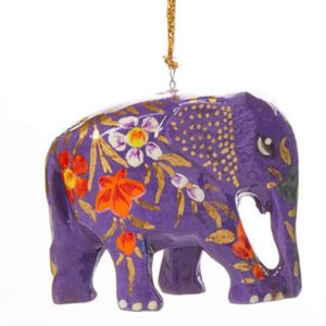Adorno Colgante de Elefante Hecho a Mano con Cuentas Coloridas y Detalles de Cristal, Decoración de Lujo, Tamaño Mediano - Product Image 4