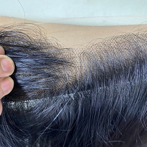 8-32 Pouces 13x6 Top Qualité Highlight Ombre Droite Cheveux Bruts Frontal Avec Swiss HD Dentelle Petits Noeuds Cheveux Bruts Vietnamiens - Product Image 5