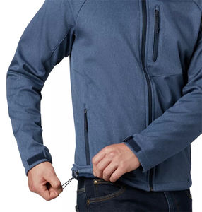 Vente chaude en plein air respirant hommes veste avec capuche amovible en gros haute qualité coupe-vent manteau pour la randonnée course 2026 - Product Image 4