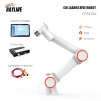 Bras robotique industriel de haute précision à 6 axes FR Cobot, charge utile de 5 kg, portée de 886,5 mm