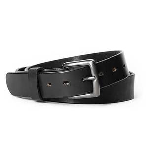 Ceinture en cuir authentique avec texture unique, logo personnalisé imprimé, ceinture en cuir pour un style minimaliste - Product Image 2